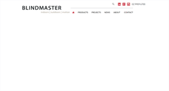 Desktop Screenshot of blindmaster.com.au